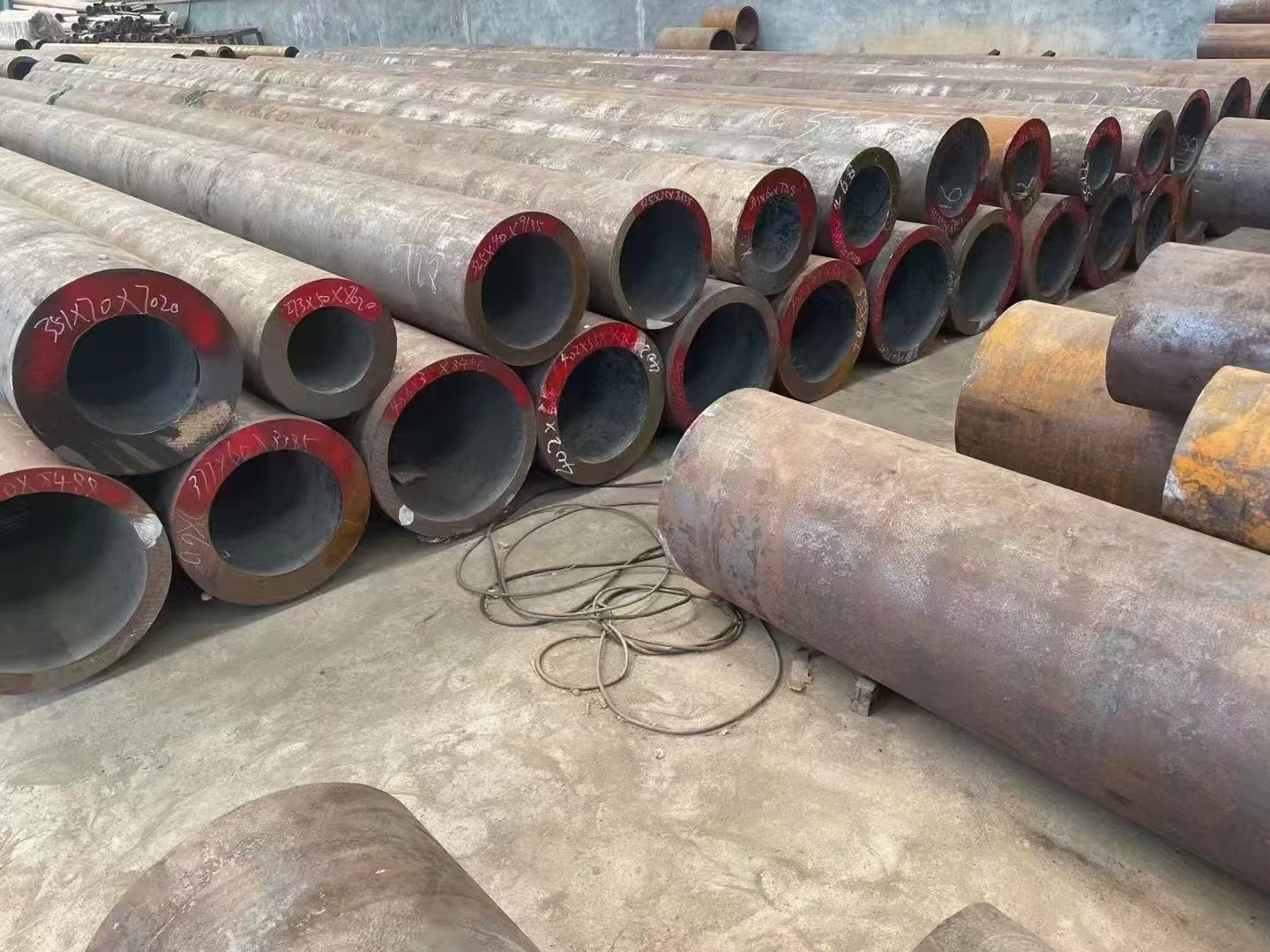 阿里地区无缝钢管切割定尺切割加工合金管 - 价格